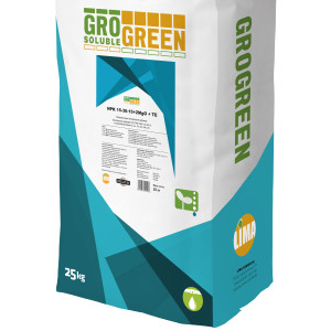 Минеральное удобрение Гро Грин NPK 15-5-30 + 3 MgO+TE | Gro Green 25 кг